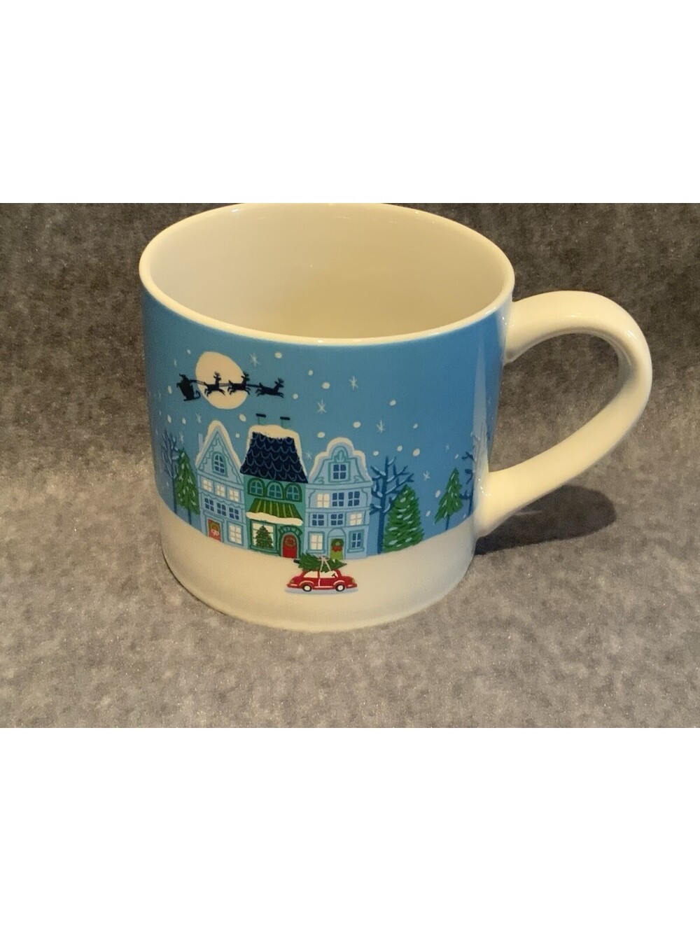 Target 2024 Wondershop Stoneware Holiday 14oz. Mug with Snowflake Inside